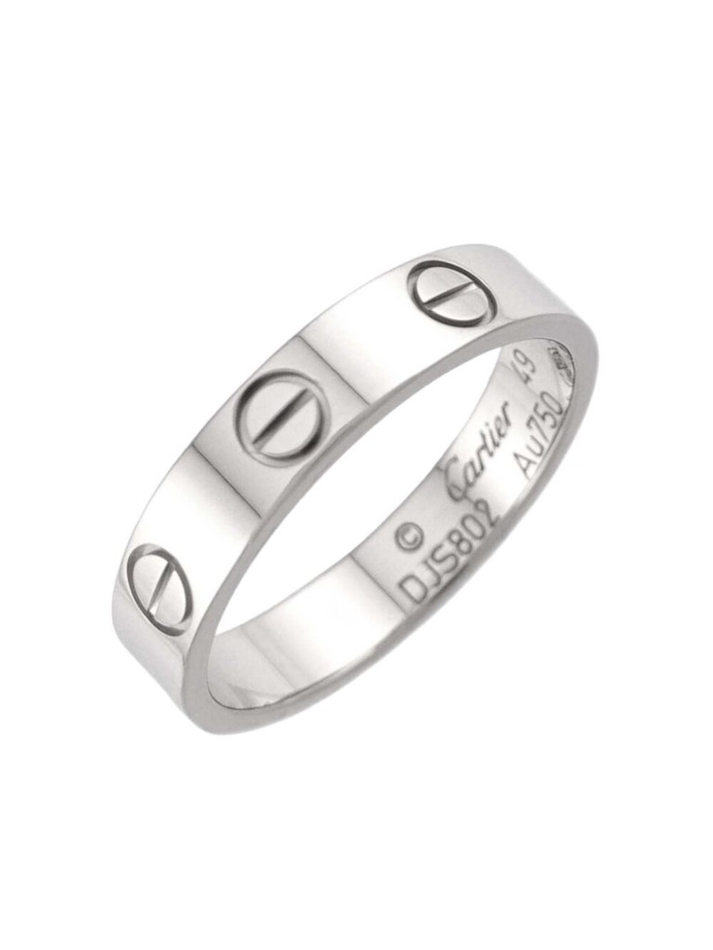 Cartier Mini Love 49 Ring 18k White Gold